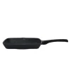 ZWIEGER BLACK STONE Komplet patelni 24, 28 cm + Patelnia grillowa 28 cm + Pokrywka uniwersalna Tadar / GREBLON non-stick