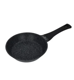 ZWIEGER BLACK STONE Komplet patelni uniwersalnych 24 + 28 cm + Pokrywka uniwersalna Tadar / GREBLON non-stick