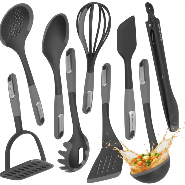 ZWIEGER BLACK STONE LITE Komplet przyborów kuchennych 9 elementów