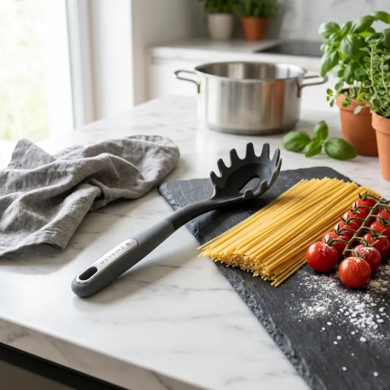 ZWIEGER BLACK STONE LITE Łyżka do makaronu