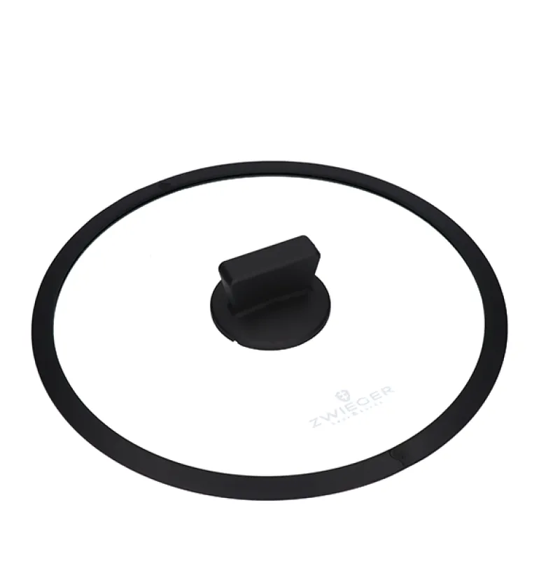 ZWIEGER BLACK STONE Patelnia 28 cm + Pokrywka uniwersalna / GREBLON non-stick