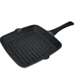 ZWIEGER BLACK STONE Patelnia Grillowa 28 cm GREBLON non-stick