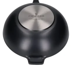 ZWIEGER BLACK STONE Patelnia Wok 32 cm GREBLON non-stick