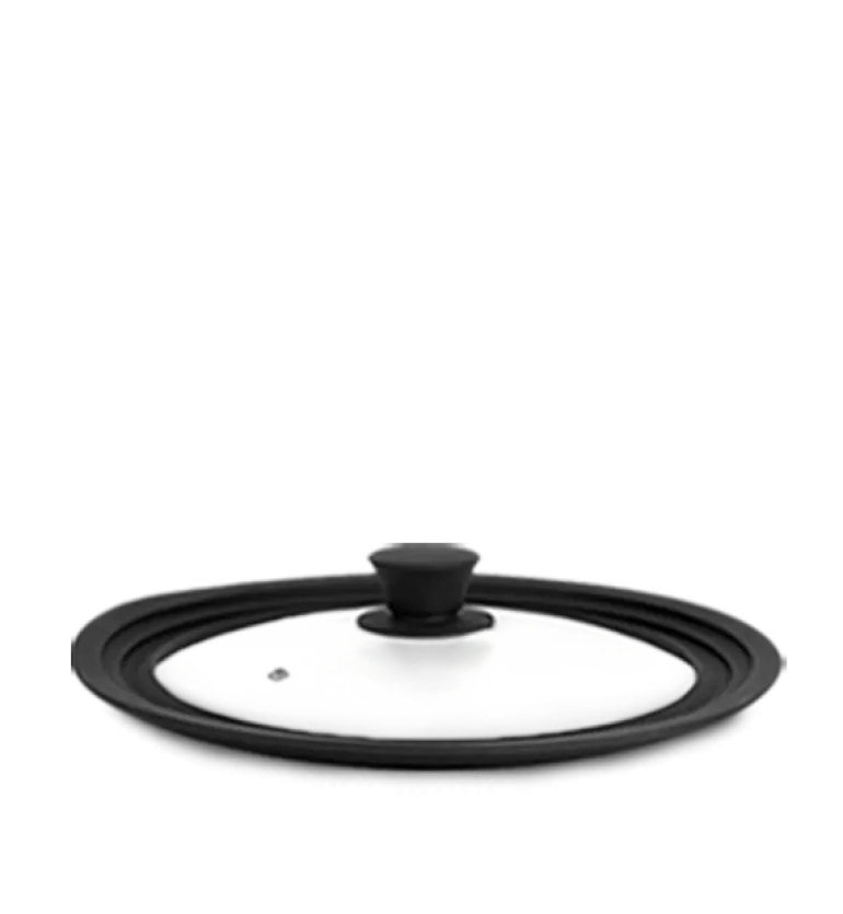 ZWIEGER BLACK STONE Zestaw garnków z pokrywkami 20, 24, 28 cm + Rondel 16 cm + Patelnie 20, 28 cm + Brytfanna VERON + Pokrywki silikonowe KAIA HOME