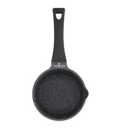 ZWIEGER BLACK STONE Zestaw garnków z pokrywkami 20, 24, 28 cm + Rondel 16 cm + Patelnie 20, 28 cm + Brytfanna VERON