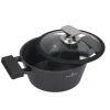 ZWIEGER BLACK STONE Zestaw garnków z pokrywkami 20, 24, 28 cm + Rondel 16 cm + Patelnie 20, 24, 28 cm + Brytfanna VERON