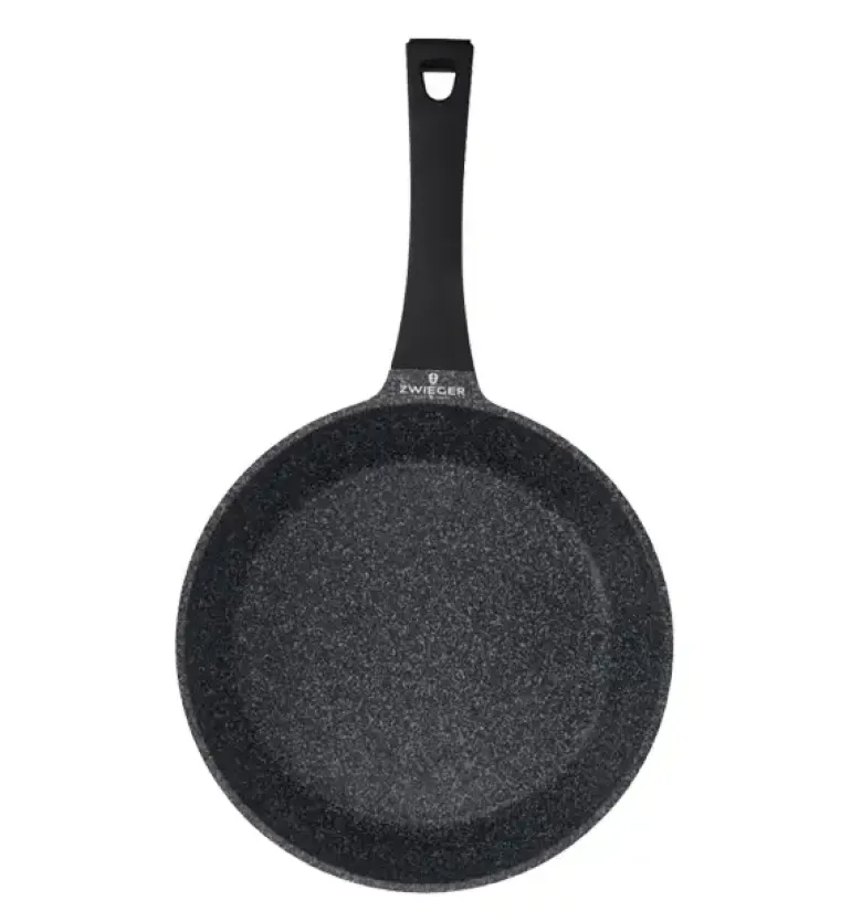 ZWIEGER BLACK STONE Zestaw garnków z pokrywkami 20, 24 cm + Patelnie 20, 24 cm