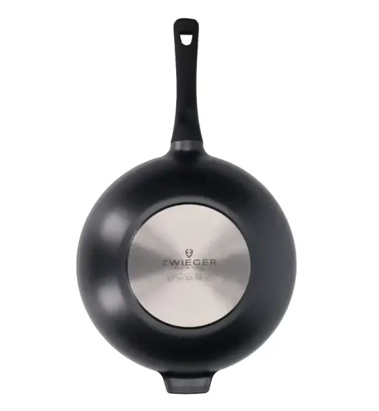 ZWIEGER BLACK STONE Zestaw garnków z pokrywkami 20, 24, 28 cm + Rondel 16 cm + Patelnie 20, 24, 28 cm + Wok 32 cm