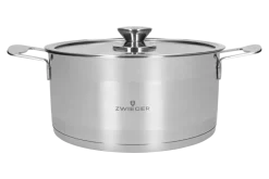 ZWIEGER CALDO Garnek 4,6 l z pokrywką 24 cm całostalowy