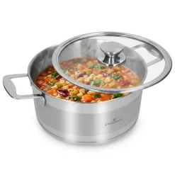 ZWIEGER CALDO Garnek 4,6 l z pokrywką 24 cm całostalowy