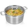 ZWIEGER CALDO Garnek 7,4 l z pokrywką 28 cm całostalowy