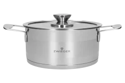 ZWIEGER CALDO Komplet garnki z pokrywkami 8 el + Patelnie 20, 24, 28 cm