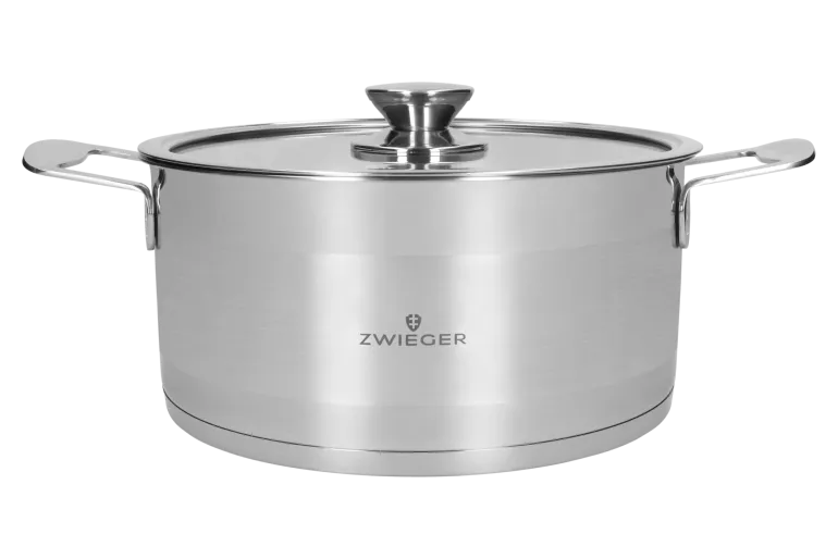 ZWIEGER CALDO Komplet garnki z pokrywkami 8 el stal nierdzewna