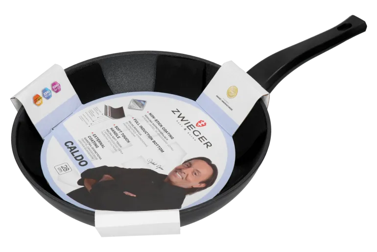 ZWIEGER CALDO Komplet patelnia 28 cm + pokrywka uniwersalna