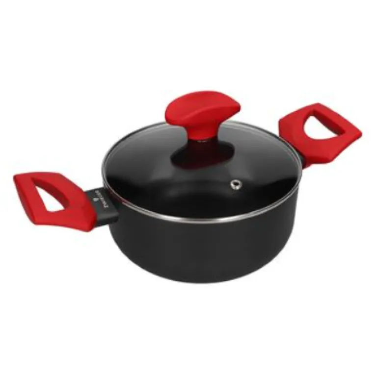 ZWIEGER CARMINA Komplet 3 garnków z pokrywkami 16, 18, 24 cm | indukcja | aluminium