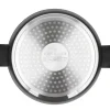 ZWIEGER FORTE Garnek 4,5 L z pokrywką 24 cm / czarny / aluminium