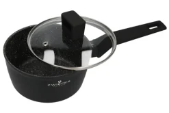 ZWIEGER FORTE Komplet garnków z pokrywkami / 16, 18, 20, 24 cm + Patelnia 20, 24, 28 cm + Brytfanna VERON + Pokrywki silikonowe KAIA HOME