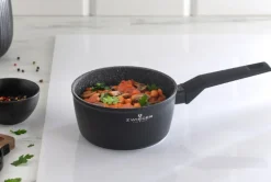 ZWIEGER FORTE Komplet garnków z pokrywkami 6 el /16, 18, 20 cm + Patelnia 20, 24, 28 cm+ pokrywki silikonowe / aluminium