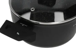 ZWIEGER FORTE Komplet garnków z pokrywkami 8 el /16, 18, 20, 24 cm + Patelnia 20, 24, 28 cm+ pokrywki silikonowe / aluminium