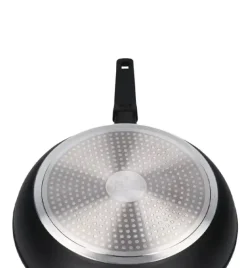 ZWIEGER FORTE Komplet garnków z pokrywkami / 16, 18, 20, 24 cm + Patelnie 20, 24, 28 cm + Pokrywki szklane KAIA HOME