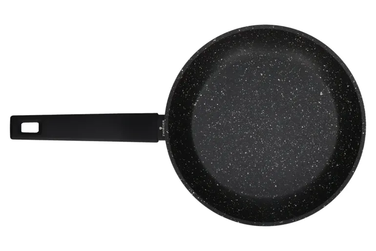 ZWIEGER FORTE Komplet garnków z pokrywkami 6 el /16, 18, 20 cm + Patelnie 20, 24, 28 cm + Brytfanna VERON / aluminium