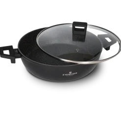 ZWIEGER FORTE Komplet garnków z pokrywkami 10 el / 16, 18, 20, 24, 28 cm / aluminium