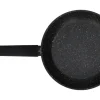 ZWIEGER FORTE Komplet Patelnia aluminiowa 20, 24, 26, 28 cm + pokrywki silikonowe / powłoka granitowa PFLUON / indukcja