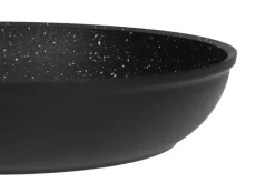 ZWIEGER FORTE Komplet patelnie aluminiowe 20, 28 cm / powłoka granitowa PFLUON + pokrywki