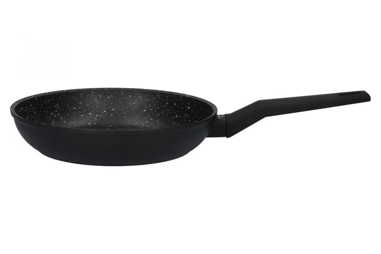 ZWIEGER FORTE Komplet patelnie aluminiowe 20, 28 cm / powłoka granitowa PFLUON + pokrywki