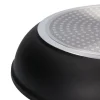 ZWIEGER FORTE Komplet Patelnia aluminiowa 20, 24, 28 cm + pokrywki silikonowe / powłoka granitowa PFLUON / indukcja