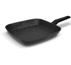 ZWIEGER FORTE Patelnia grillowa 28 cm / powłoka granitowa PFLUON / indukcja