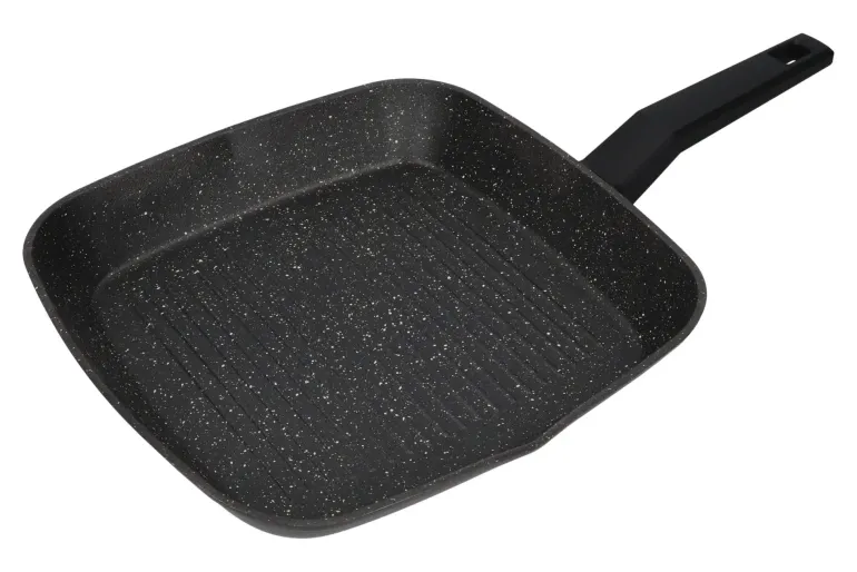 ZWIEGER FORTE Patelnia grillowa 28 cm / powłoka granitowa PFLUON / indukcja