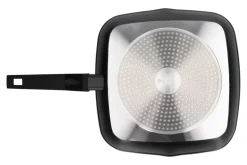 ZWIEGER FORTE Patelnia grillowa 28 cm / powłoka granitowa PFLUON / indukcja