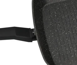 ZWIEGER FORTE Patelnia grillowa 28 cm / powłoka granitowa PFLUON / indukcja