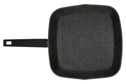 ZWIEGER FORTE Patelnia grillowa 28 cm / powłoka granitowa PFLUON / indukcja