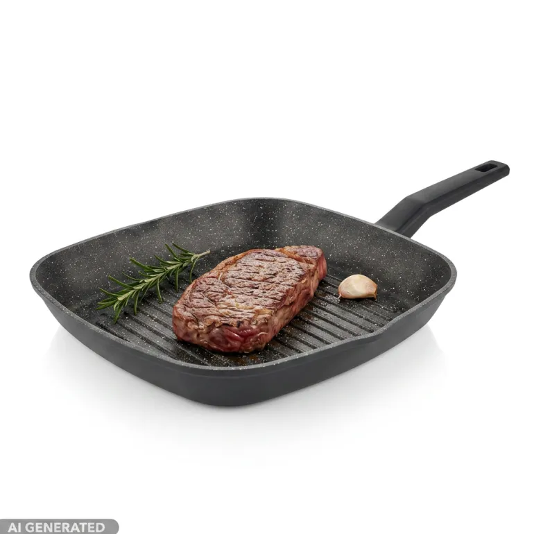 ZWIEGER FORTE Patelnia grillowa 28 cm / powłoka granitowa PFLUON / indukcja