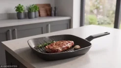 ZWIEGER FORTE Patelnia grillowa 28 cm / powłoka granitowa PFLUON / indukcja