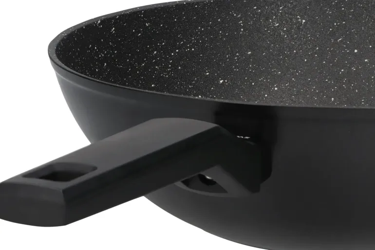 ZWIEGER FORTE Patelnia wok 30 cm / powłoka granitowa PFLUON / indukcja