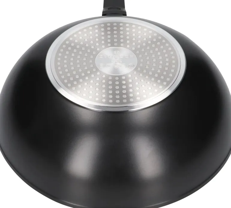 ZWIEGER FORTE Patelnia wok 30 cm / powłoka granitowa PFLUON / indukcja