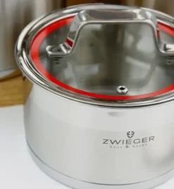 ZWIEGER KLASSIKER Komplet garnków z pokrywkami 11 el / stal nierdzewna SS 304
