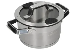 ZWIEGER KLASSIKER PRO BLACK Komplet garnków z pokrywkami 8 el / stal nierdzewna