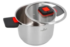ZWIEGER KOMPACT Komplet 3 garnków z pokrywkami + Brytfanna Practi Plus/ stal nierdzewna