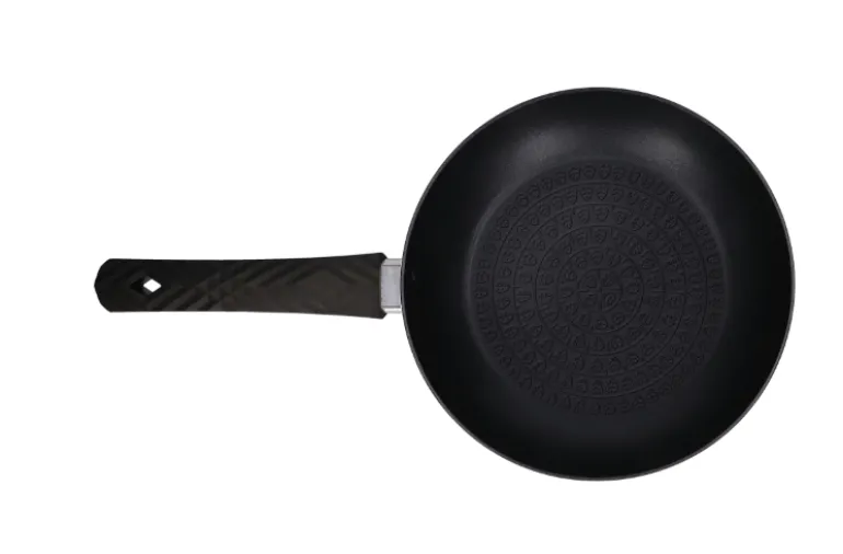 ZWIEGER LOVRO Komplet Patelnia 20, 24, 28 cm+ pokrywki silikonowe | aluminium | powłoka PFLUON indukcja