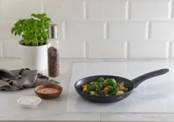 ZWIEGER LOVRO Komplet Patelnia 20, 28 cm + pokrywki | aluminium | powłoka PFLUON indukcja