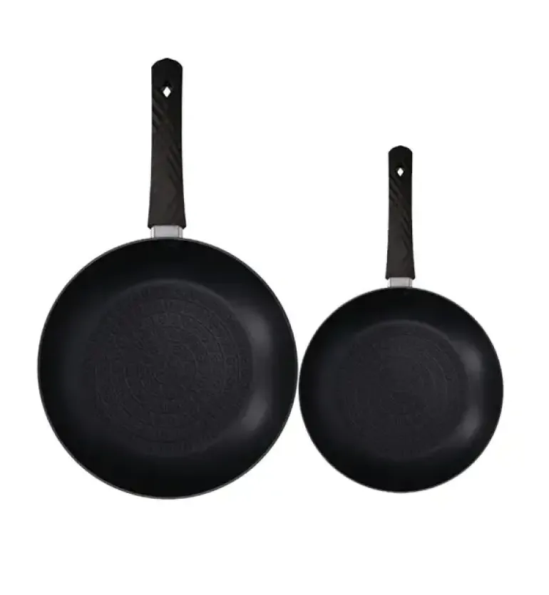 ZWIEGER LOVRO Komplet Patelnia 20, 28 cm + pokrywki | aluminium | powłoka PFLUON indukcja
