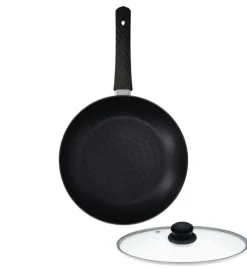 ZWIEGER LOVRO Patelnia 24 cm + pokrywka | aluminium | powłoka PFLUON indukcja