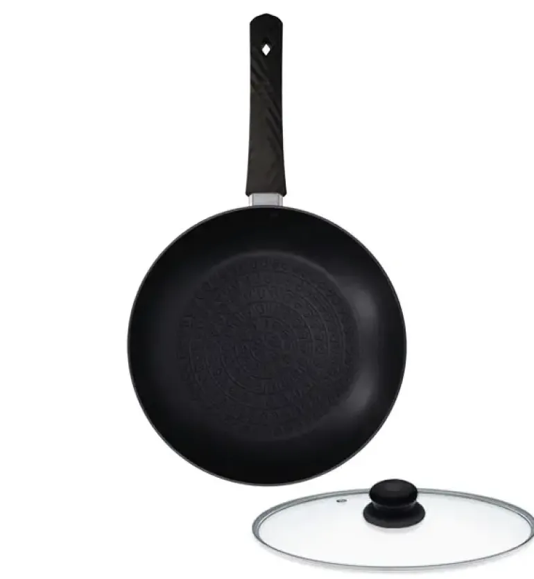 ZWIEGER LOVRO Patelnia 24 cm + pokrywka | aluminium | powłoka PFLUON indukcja