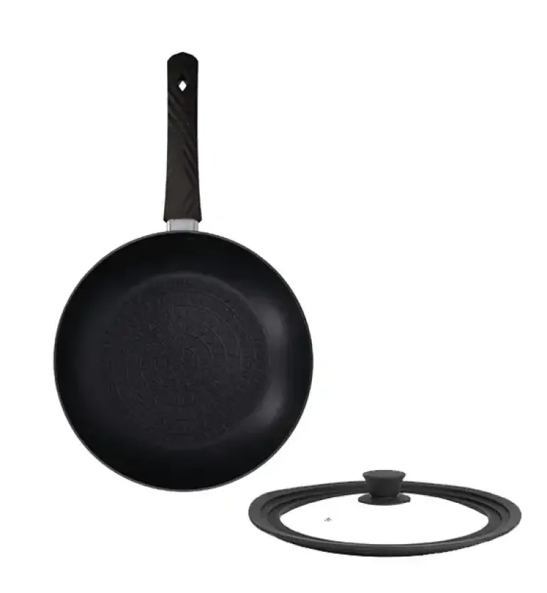 ZWIEGER LOVRO Patelnia 28 cm + pokrywka silikonowa | aluminium | powłoka PFLUON indukcja