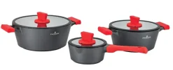 ZWIEGER OBSIDIAN Garnek z pokrywką 3,5 l / 24 cm GREBLON C3+