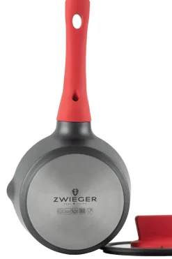 ZWIEGER OBSIDIAN Komplet garnków z pokrywkami 6 el + patelnie Zwieger Obsidian 20, 28 cm